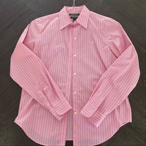 Ralph Lauren Womens Pinstripe Dress shirt